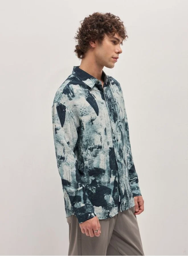 THE BEAR HOUSE Men's Shirt for Casual and Formal Wear | Classic Button-Down Style for Office, Daily Use, Travel, Events & All-Season Outfits | Versatile & Stylish Wardrobe Essential for Every Occasion