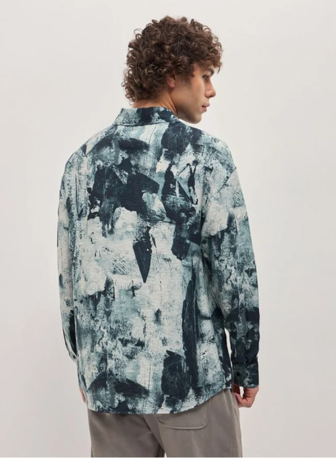 THE BEAR HOUSE Men's Shirt for Casual and Formal Wear | Classic Button-Down Style for Office, Daily Use, Travel, Events & All-Season Outfits | Versatile & Stylish Wardrobe Essential for Every Occasion