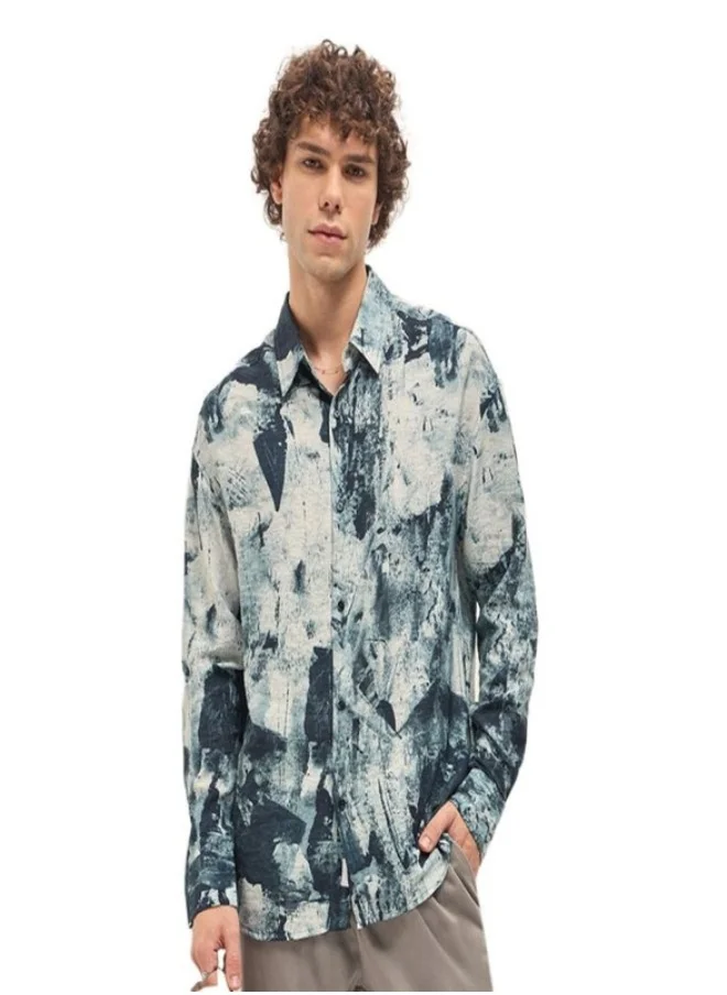 THE BEAR HOUSE Men's Shirt for Casual and Formal Wear | Classic Button-Down Style for Office, Daily Use, Travel, Events & All-Season Outfits | Versatile & Stylish Wardrobe Essential for Every Occasion