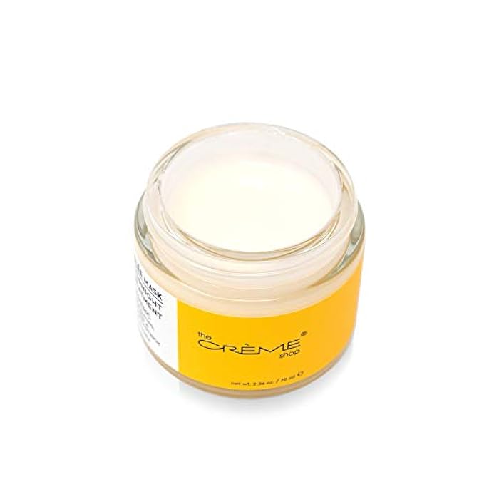 The Crème Shop Turmeric Gelée Overnight Face Mask, Korean Brightening Facial Mask - 2.36oz - Image 4