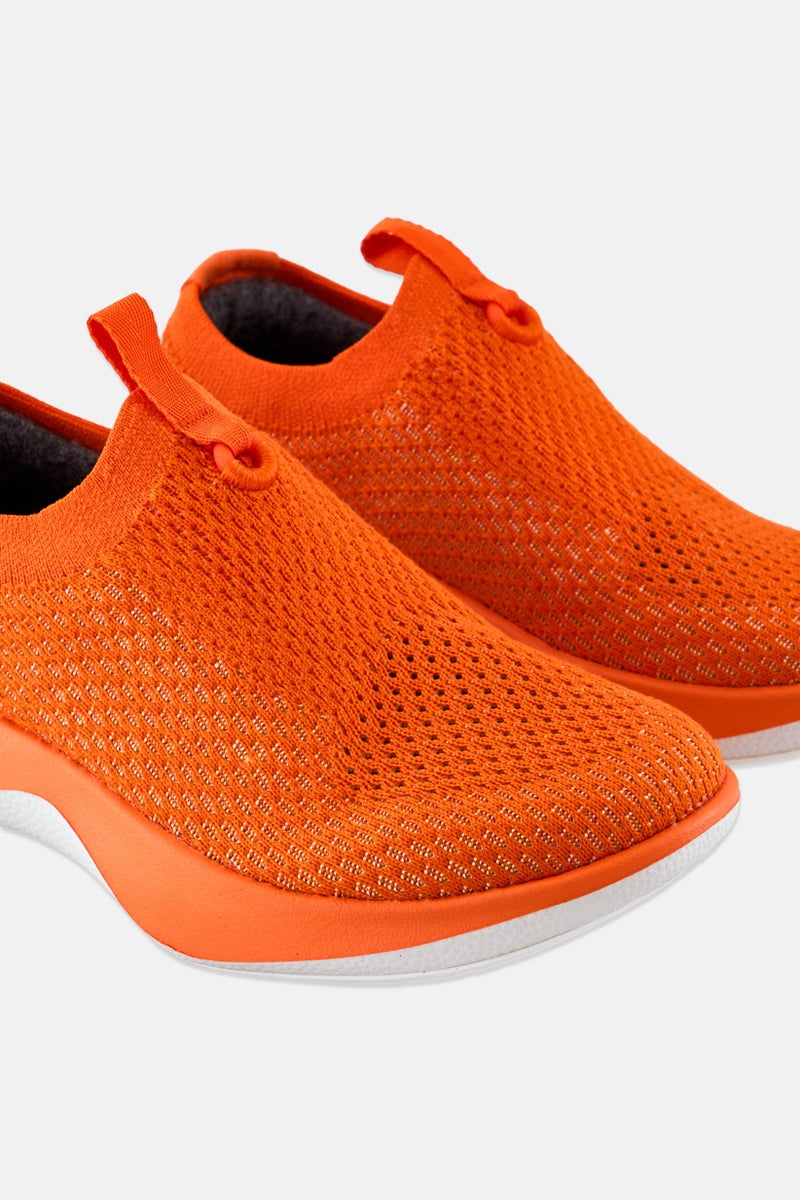 Allbirds Women Lace Up Casual Shoes, Orange - Image 3