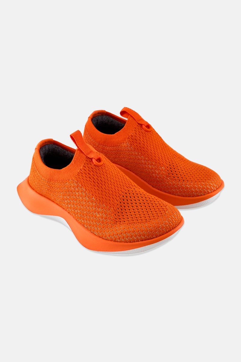 Allbirds Women Lace Up Casual Shoes, Orange - Image 1