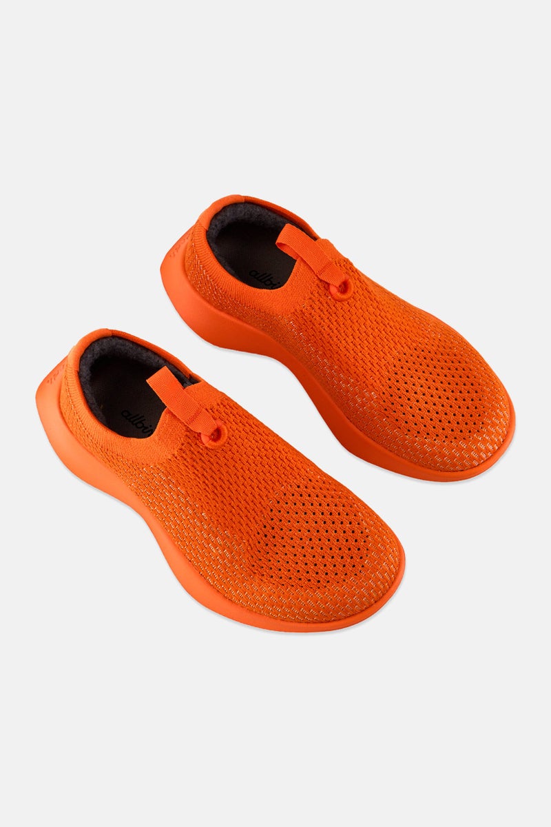 Allbirds Women Lace Up Casual Shoes, Orange - Image 4