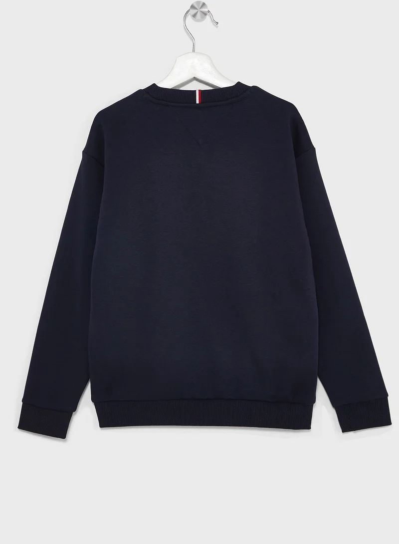 TOMMY HILFIGER Youth Varsity Sweatshirt