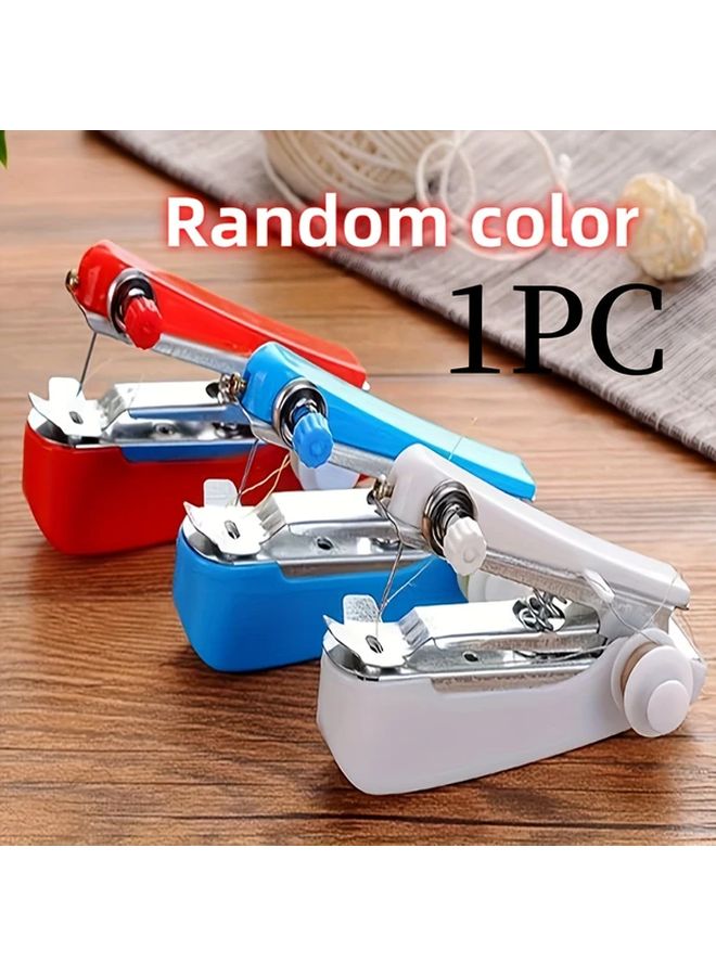 Assorted Colors Portable Mini Sewing Machine Handheld Emergency Stitcher Great Value - Image 1