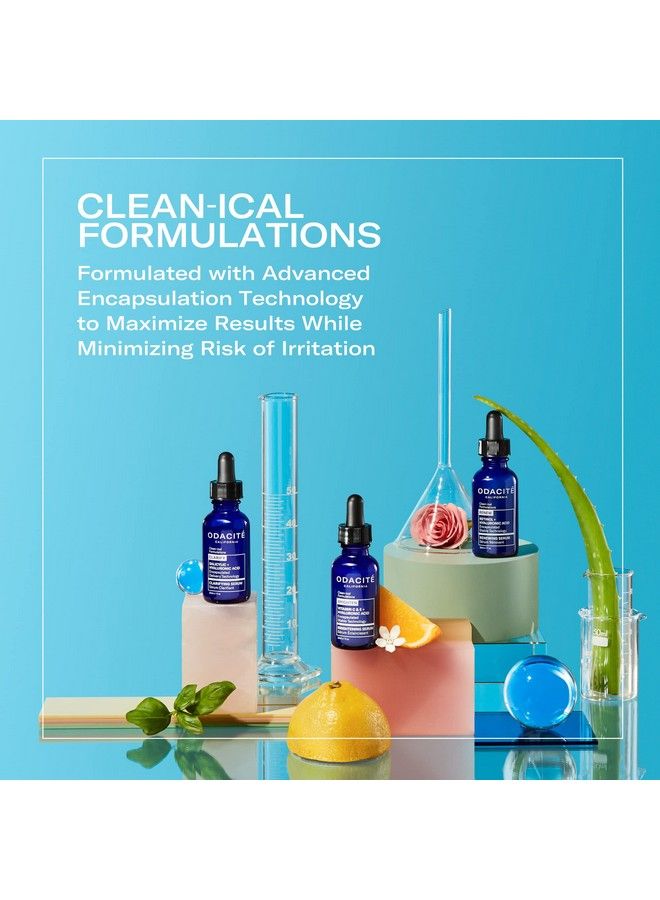 Odacite Clarifying Salicylic & Hyaluronic Acid Facial Serum For Acne Acneprone Face Serum Reduces Blemishes & Clogged Pores Vitamin E & Ylang Ylang Floral Water 1 Fl Oz - Image 5