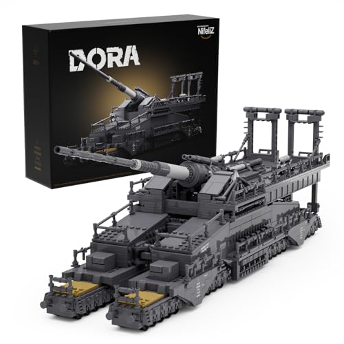 Nifeliz Dora WW2 Classic Building Set Collectible Military Model to Build and Display Adult Gift Ideal for Military Enthusiasts 2355 PCS NF10240 - Image 1
