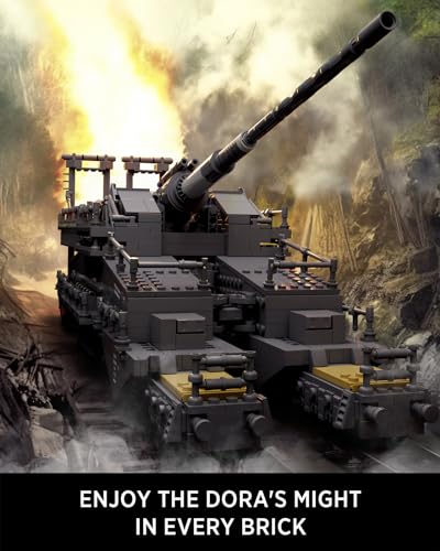 Nifeliz Dora WW2 Classic Building Set Collectible Military Model to Build and Display Adult Gift Ideal for Military Enthusiasts 2355 PCS NF10240 - Image 5