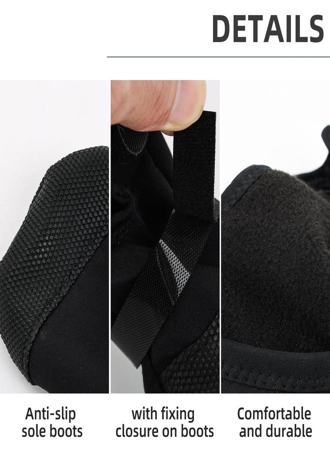 ETIAL Dog Paw Wound Recovery Boot, Breathable Dog Bootie for Injured Paw, Anti-Slip Dog Shoe with Self-Adhesive Strap, Dog Paw Protector for Outdoor Walking & Keep Dogs from Licking Wounds (M) - Image 3