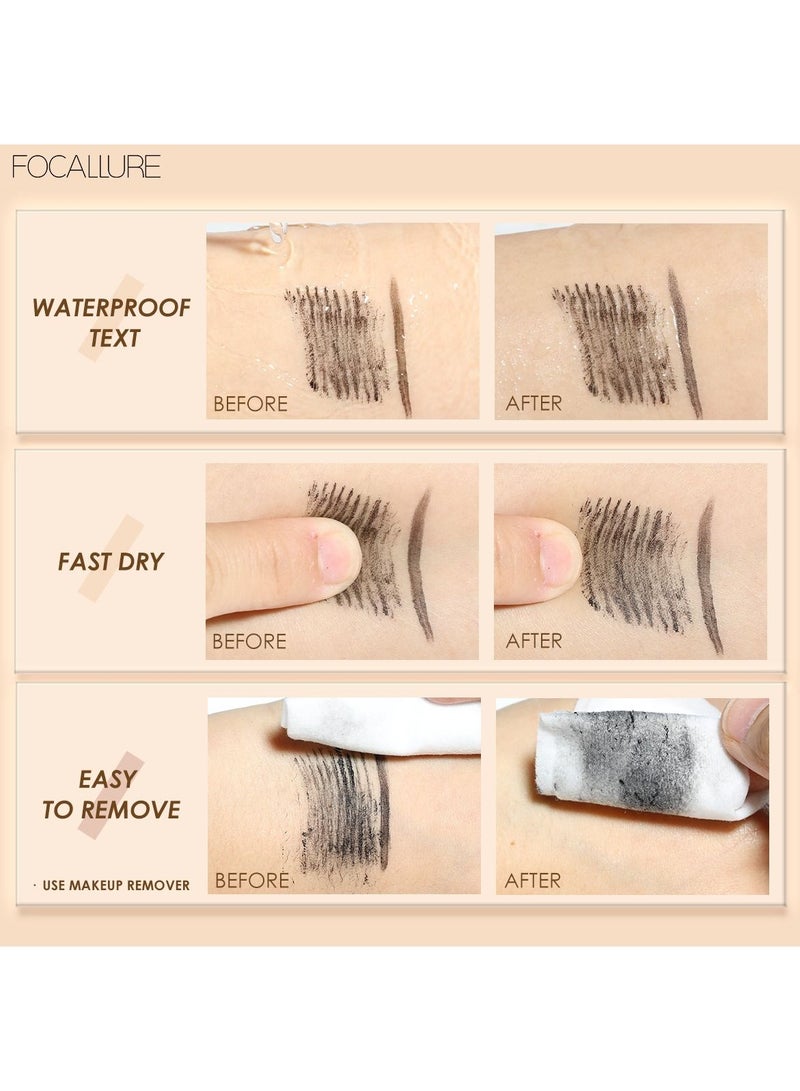 فوكالور مجموعة ستاي ماكس لتطويل الماسكارا وألياف الرموش التمهيدي 2 في 1 - Image 3