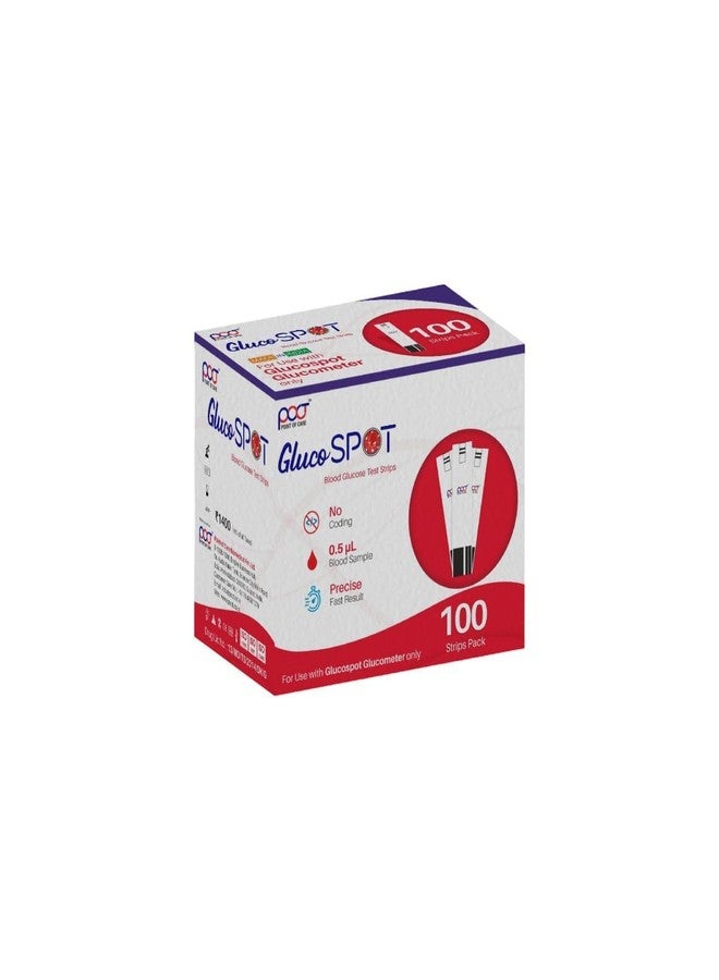 POCT 100 GLUCOMETER STRIPS, Multicolor - Image 1
