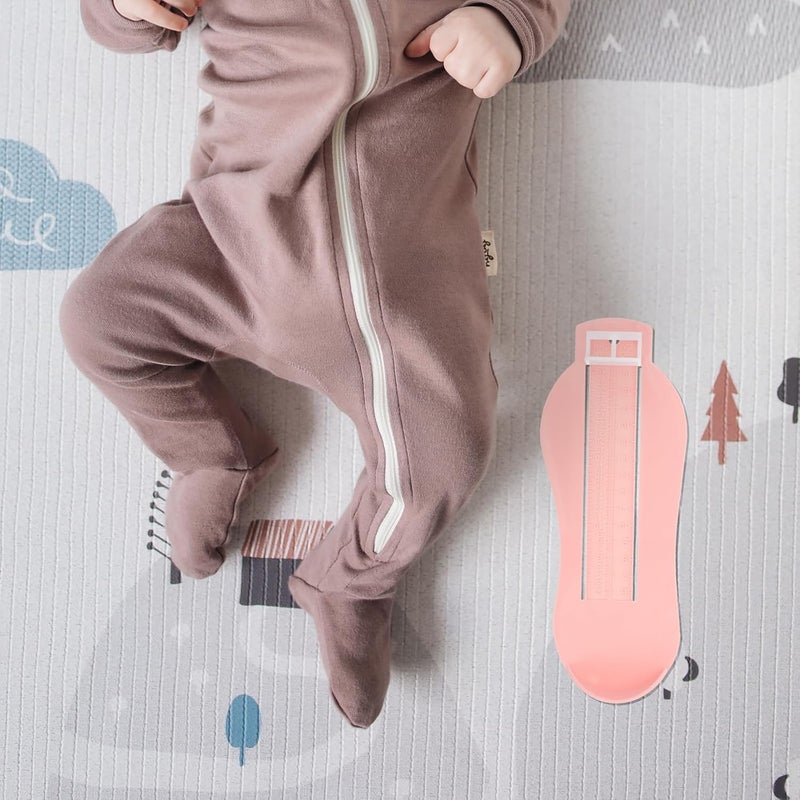 ROSENICE Toddler Shoe Sizer Measuring Tool Kids Foot Measuring Device Baby Foot Length Gauge Portable Accurate Shoe Size Measure for Online Shopping - Image 4