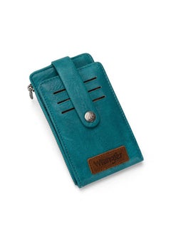 Wrangler Womens Bifold Card Wallet Vintage Multi Credit Card Holder Slim Minimalist With Zipper Pocket Coin Purse  - Image 4