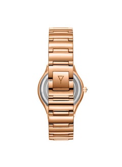 ECSTACY Ecstacy Women's 6P29 Movement Watch, Multi Function Display and Stainless Steel Strap - E23608-RBKMK, Two Tone Rose Gold  - Image 3