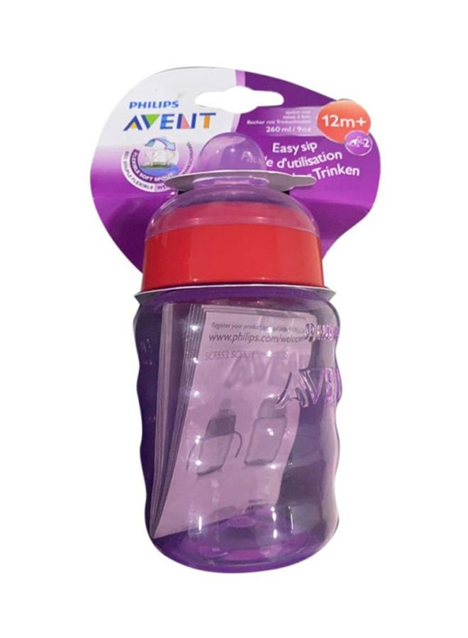 Philips Avent Classic Training Baby Feeding Bottle, 260 ml - Purple/Pink - Image 3