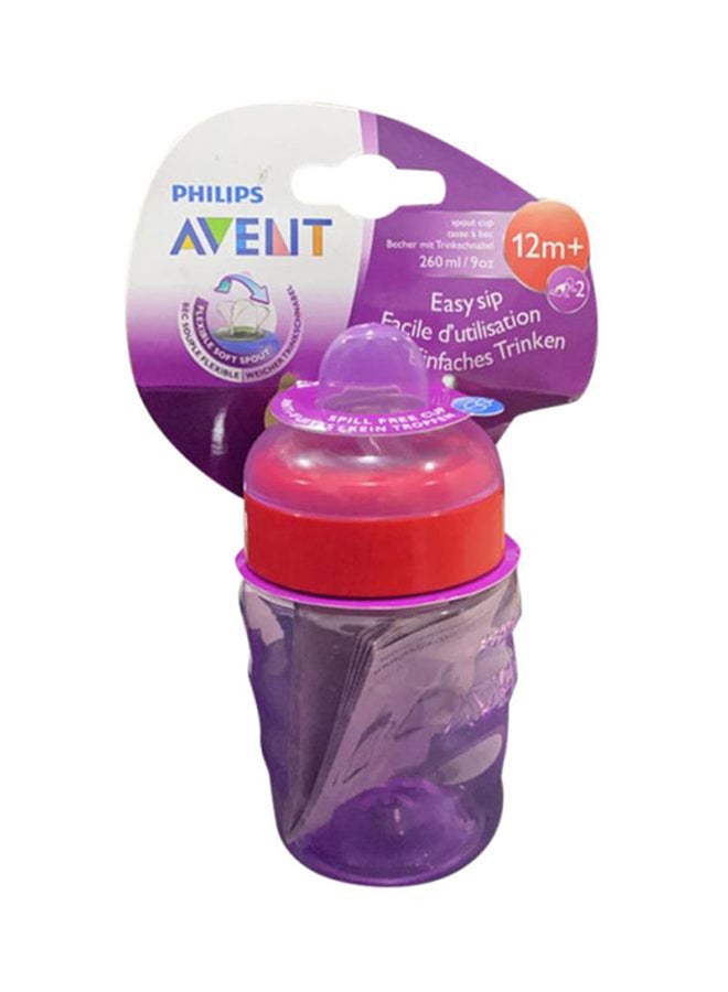 Philips Avent Classic Training Baby Feeding Bottle, 260 ml - Purple/Pink - Image 2