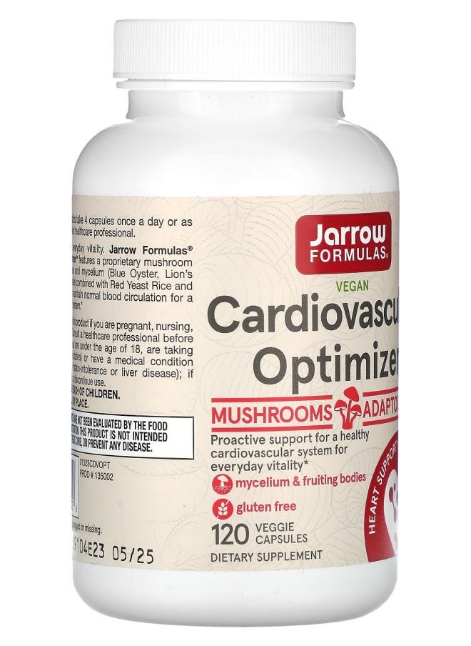 jarrow formulas Cardiovascular Optimizer 120 Veggie Capsules  - Image 2
