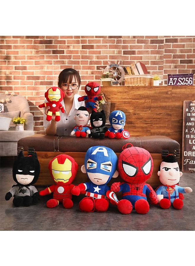 ZCM-HAPPY Superhero Captain America Doll Plush Toy Chemical Free Antibacterial Cute Soft 40cm - Image 3