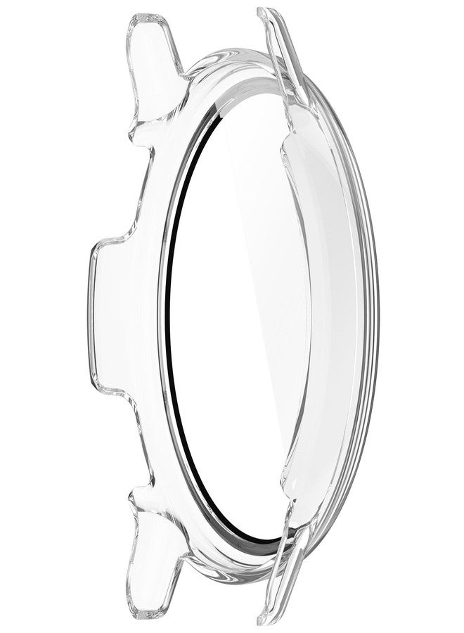 FanTEK Compatible for Garmin Vivoactive 5 Watch Case for Women Men, Scratch Resistant Shock Absorbing Case, Clear - Image 5