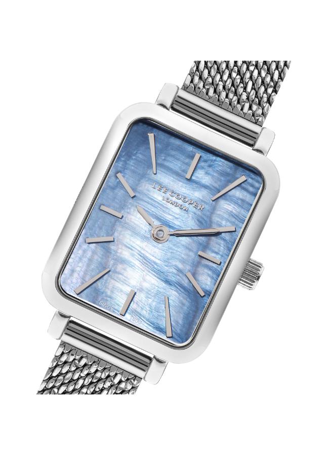 لي كوبر ساعة يد نسائية شبكية بعقارب . - Image 4