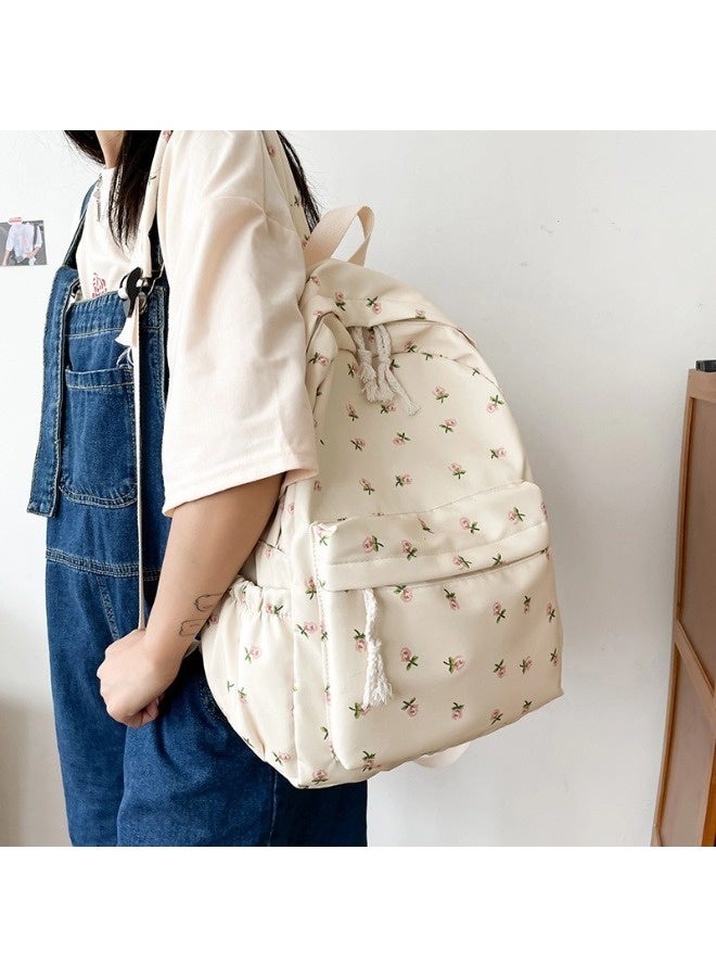 شيبشيب حقيبة ظهر مدرسية مضادة للماء للفتيات والنساء، حقيبة كتب للمرحلة الثانوية، حقيبة ظهر لطيفة وخفيفة للمرحلة المتوسطة والأطفال - Image 3