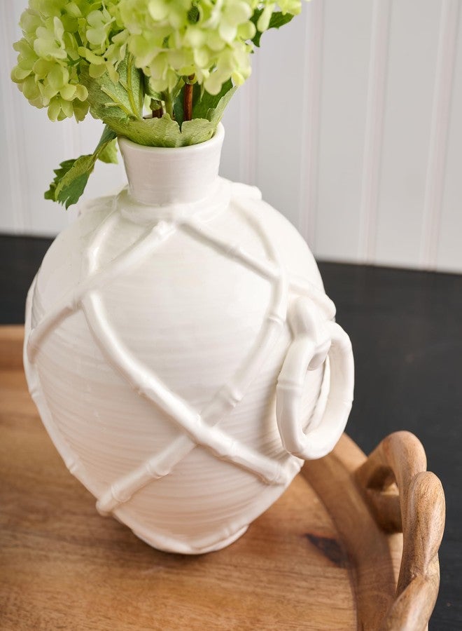 مد باي مزهرية بمقبض من الخيزران من مود باي، صغيرة، 7.5 بوصة × 5.25 بوصة - Image 3