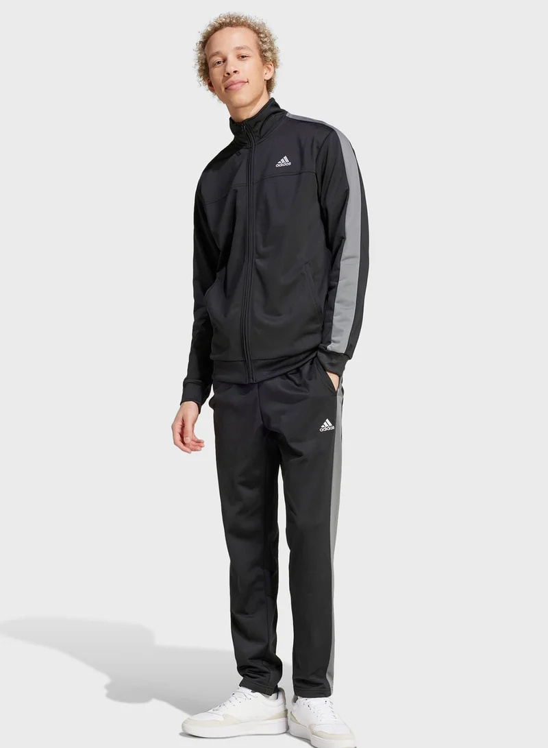 Adidas Spw Small Logo Tricot Colorblock Tracksuit