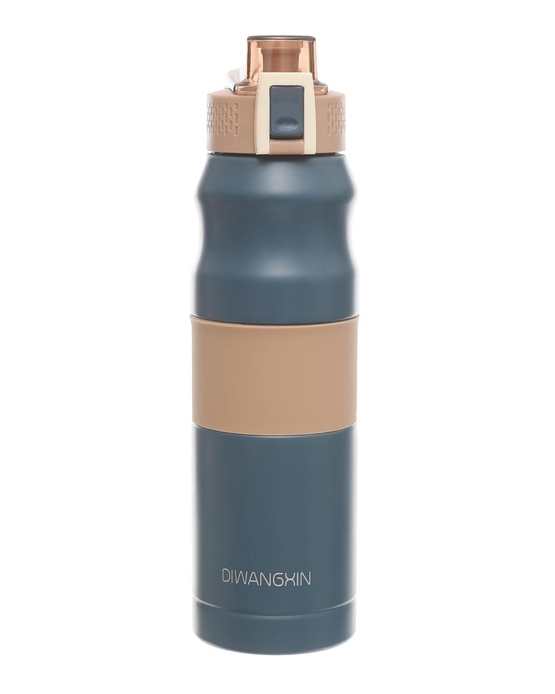 AG-18 SQ680 Stainless Steel Water Bottle 680ml, Hot & Cold, Dual Drinking Options, Secure Seal - Multi Colour