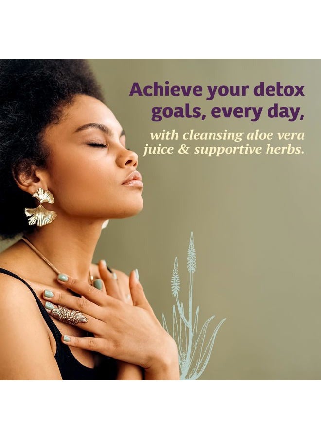 Lily Of the Desert Aloe Vera Herbal Detox Formula - Aloe Vera Juice with Milk Thistle, Slippery Elm, Burdock Root, Dandelion Root, and Echinacea for Gut Health, Liver Support, and Wellness, 32 Oz - Image 5