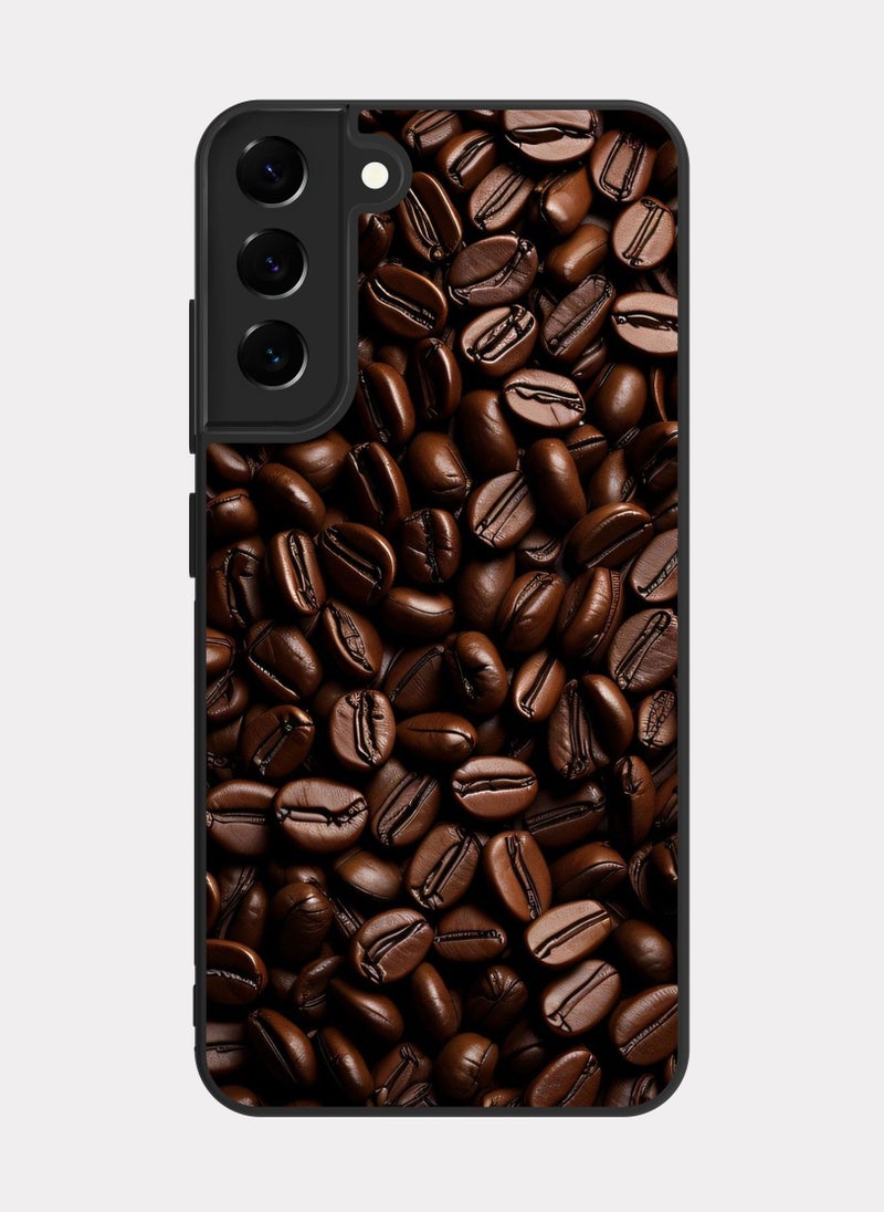 PXLAAT Samsung Galaxy S22 Plus case cover Coffee Beans - Image 1