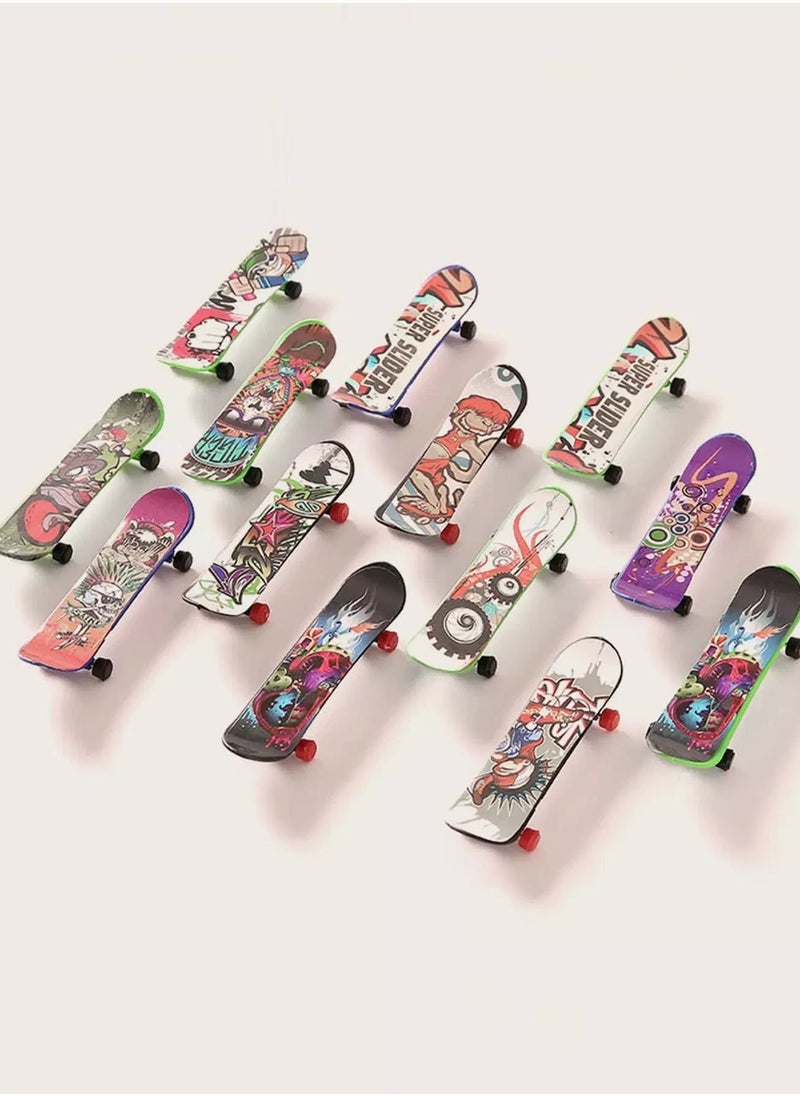 Generic 1pc Random Pattern Finger Skateboard  - Image 1