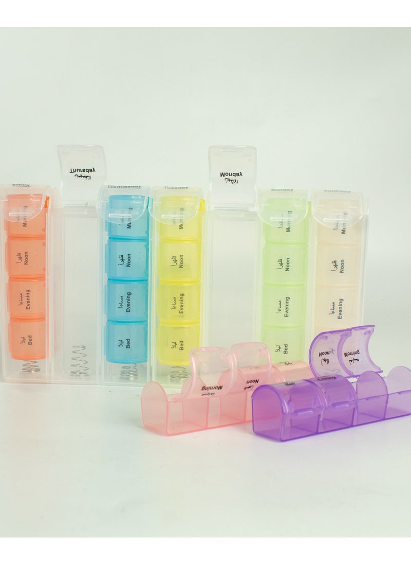 ARINA - Weekly pill portfolio to regulate weekly medicines to maintain daily doses in an orderly and orderly manner - Image 1