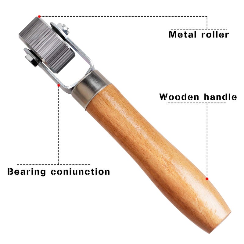 FCHO Car Sound Deadening Roller Metal Installation Tool 3 Pcs for Auto Noise Roller Car Sound Deadener Application Installation Tool Rolling Wheel Interior Accessories - Image 3