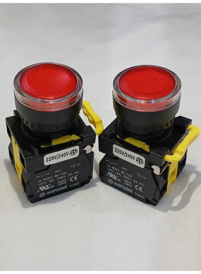 Auspicious Push Button Switch T2PGF112R - Image 1