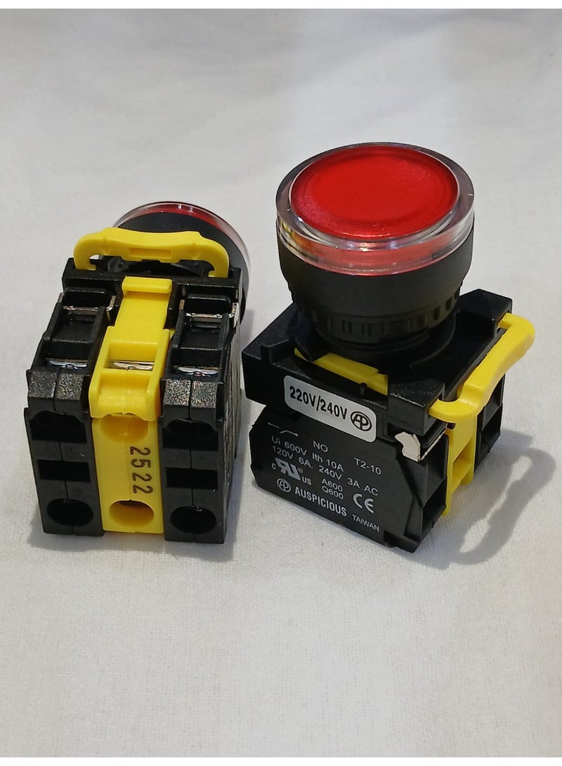 Auspicious Push Button Switch T2PGF112R - Image 2