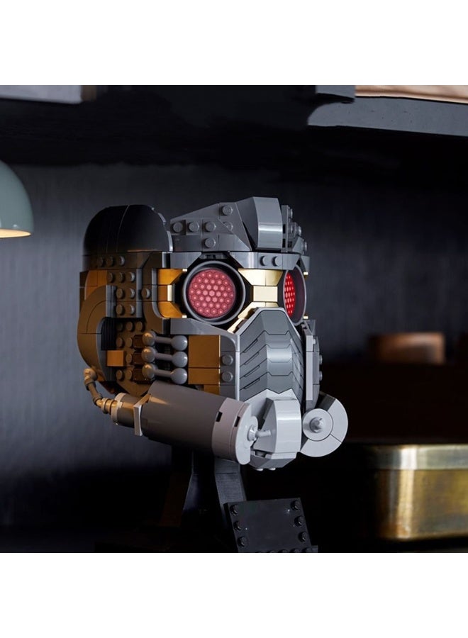 general Star Jue mask helmet Model Assembled Small Particle building block toy Assembled Game gift for family and friends - Image 2