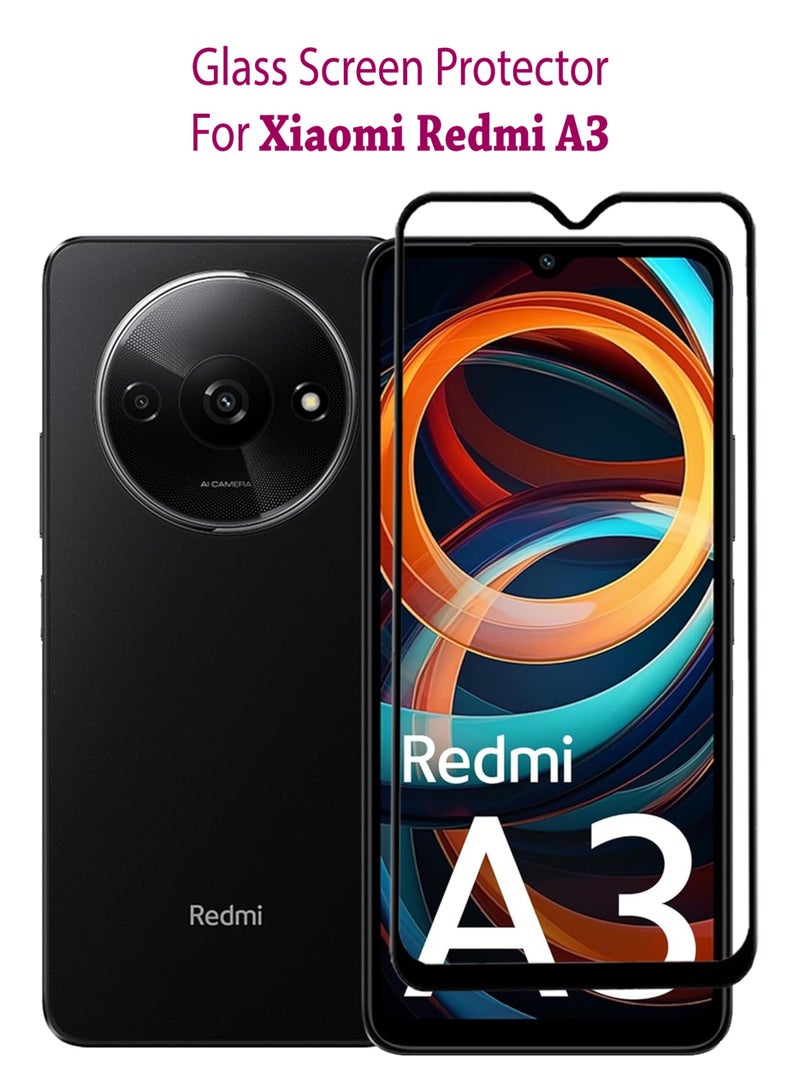 Tempered Glass Screen Protector For Xiaomi Redmi A3 - Image 1