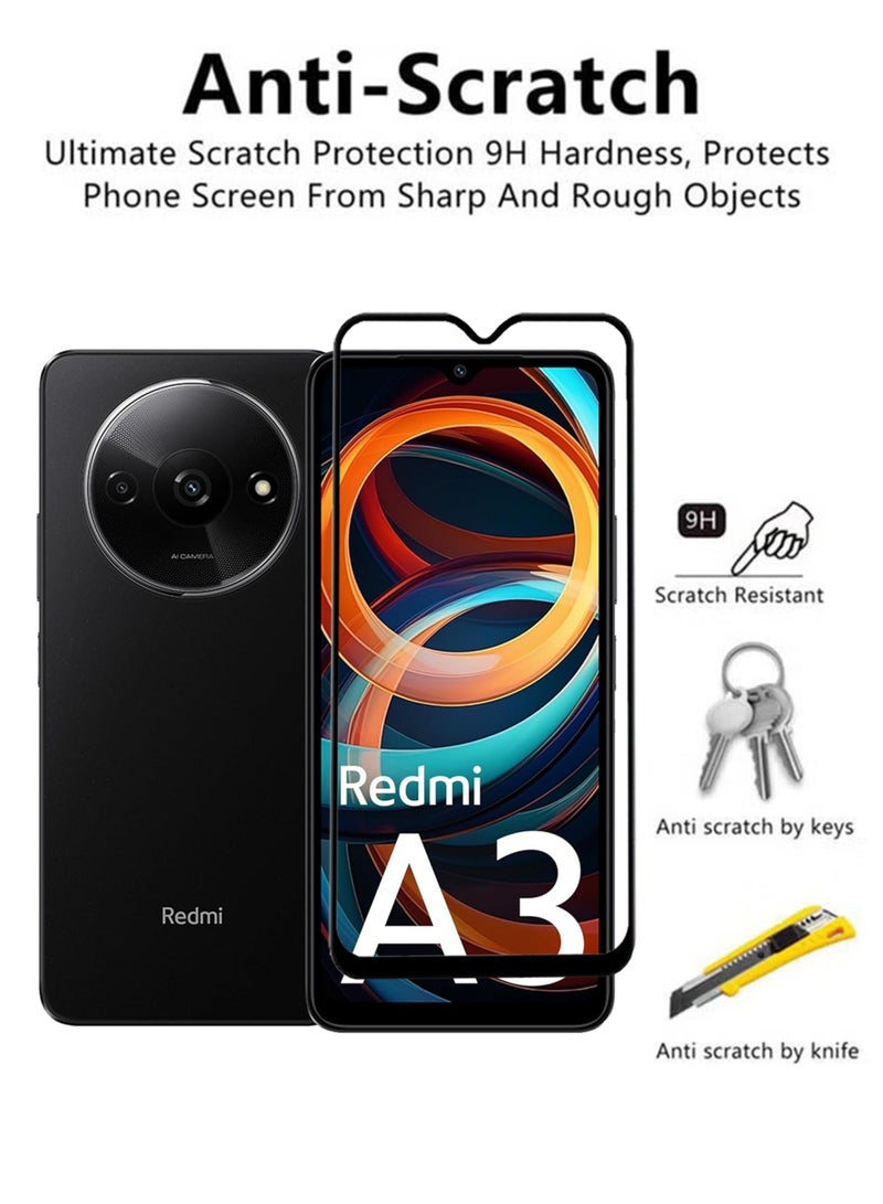 Tempered Glass Screen Protector For Xiaomi Redmi A3 - Image 3