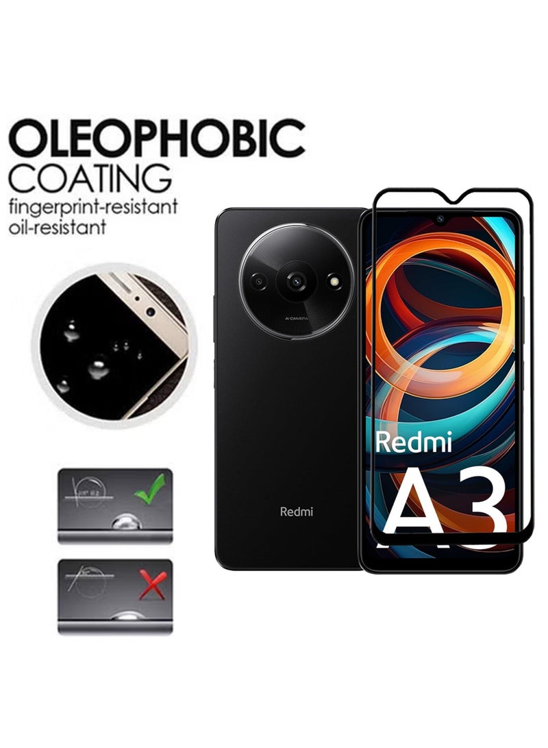 Tempered Glass Screen Protector For Xiaomi Redmi A3 - Image 4