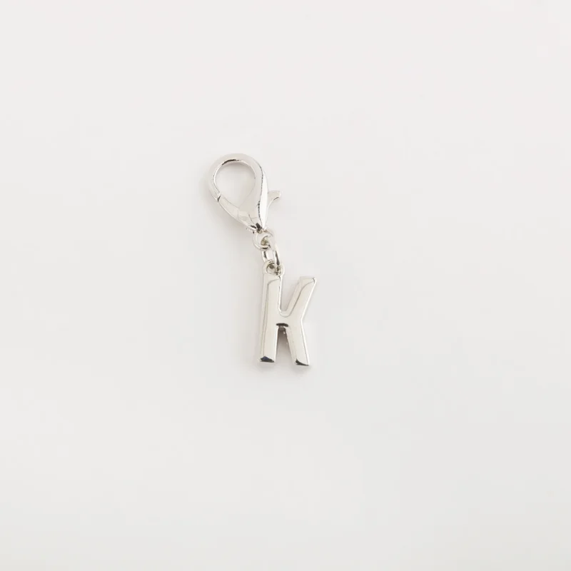 CARPISA Women's Keyring Letter Charms Silver