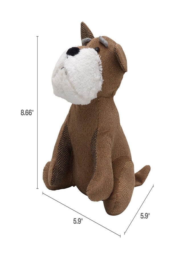 Elements Weighted Fabric Scottie Dog Door Stopper, 5.9x5.9x8.66 Inch - Image 2