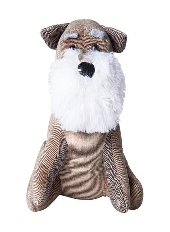 Elements Weighted Fabric Scottie Dog Door Stopper, 5.9x5.9x8.66 Inch - Image 1