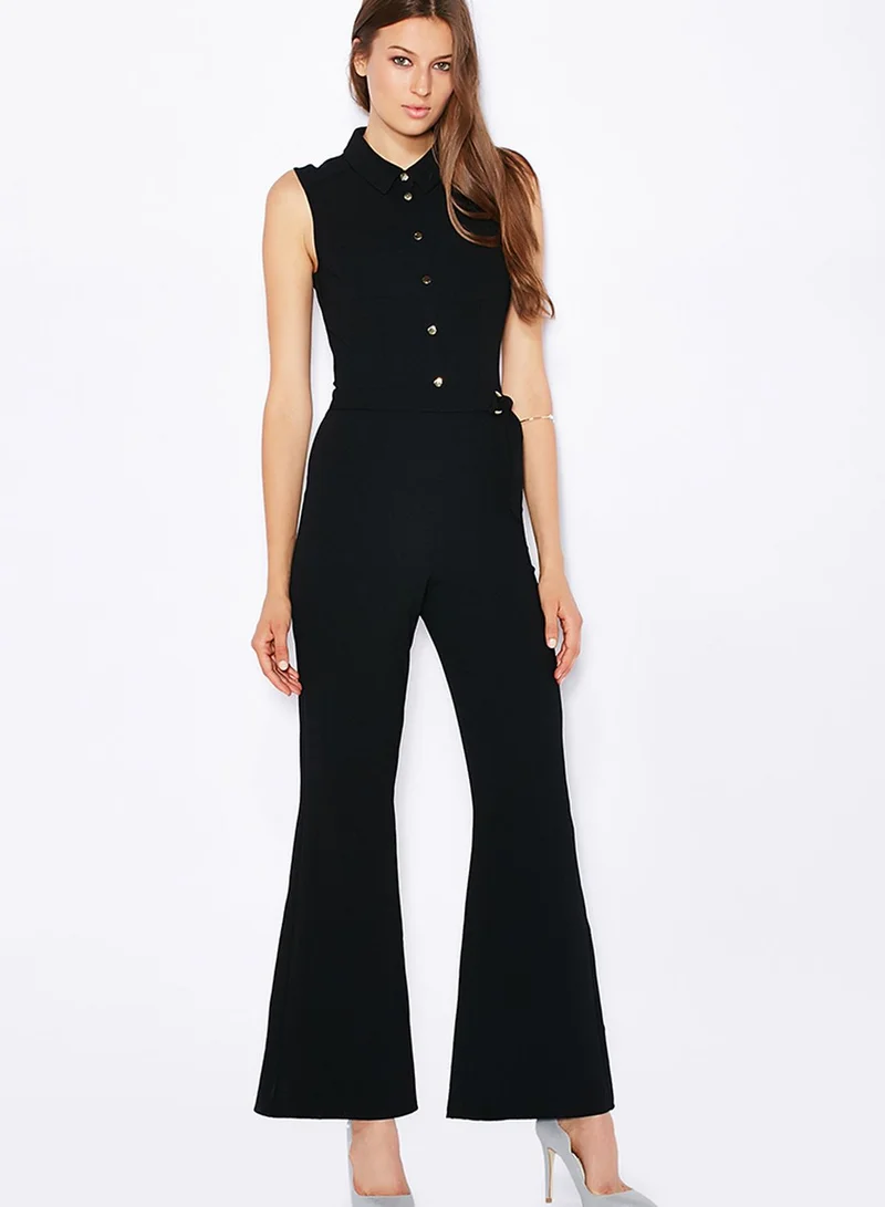 Miss Selfridge Flared Jumpsuit