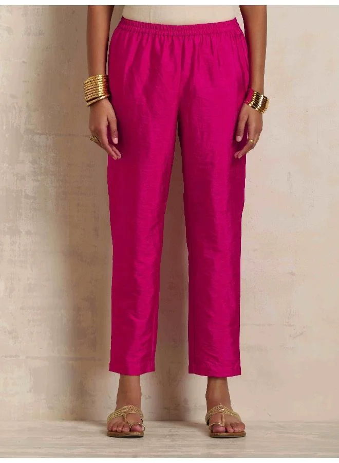 trueBrowns Ivory Tissue Kurta Co-ord Set