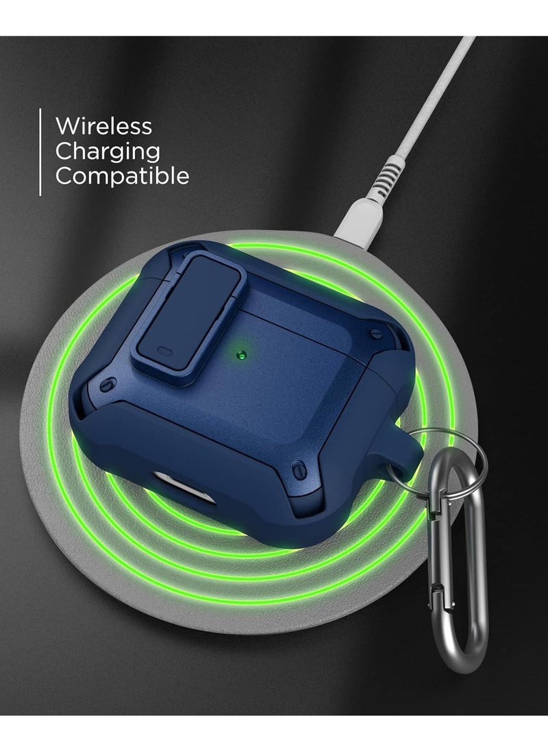 Generic - Shockproof Protective Cover for  EarPods 3 Blue - Image 1