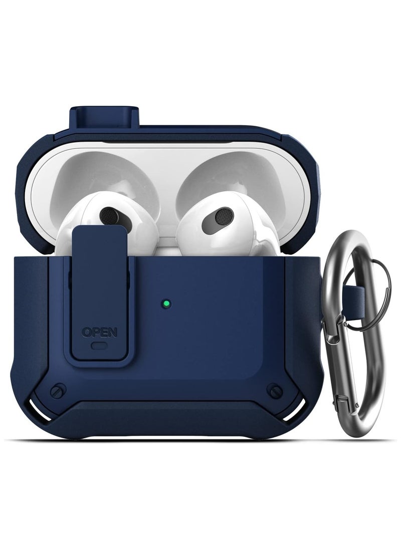 Generic - Shockproof Protective Cover for  EarPods 3 Blue - Image 1