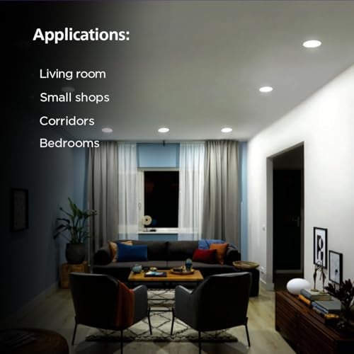 EcoLink 10W Concealed JB Ceiling Light|Round Ceiling LED Downlighter for Home & Hall|Cut Out: 3 inch, Color: Cool Day Light, Pack of 1 - Image 5