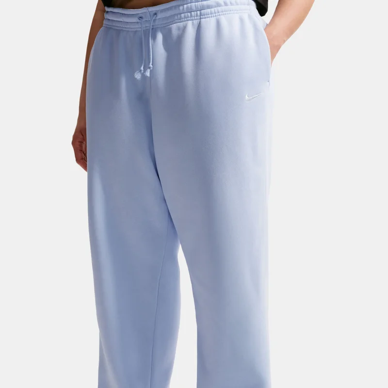 Nike Blue Women's Sportswear Phoenix Fleece Pants (Plus Size) for Women | Best Price UAE