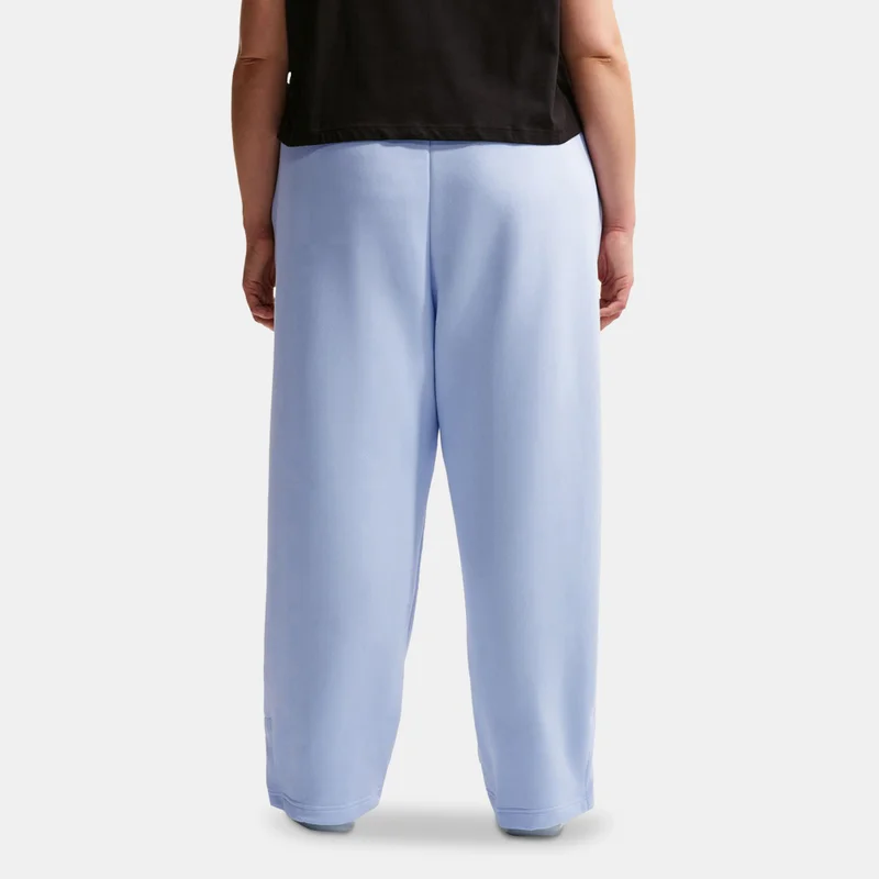 Nike Blue Women's Sportswear Phoenix Fleece Pants (Plus Size) for Women | Best Price UAE