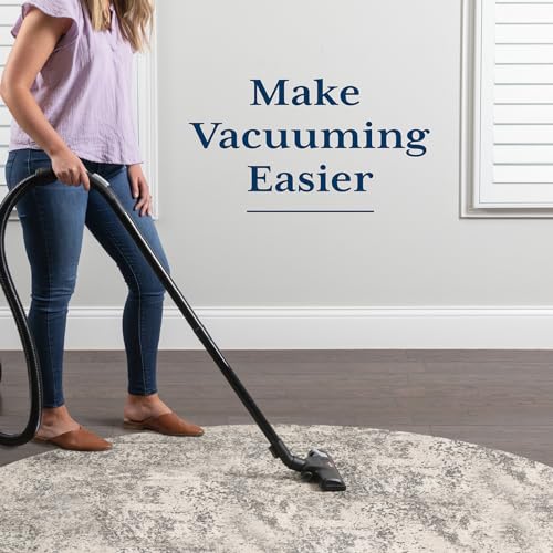Veken 8 Ft Round Rug Pad Gripper for Hardwood Floors, Non Slip Circle Rug Pads for Area Rugs, Thick Rug Grippers for Tile Floors, Under Carpet Anti Skid Mat, Keep Your Rugs Safe and in Place - Image 5